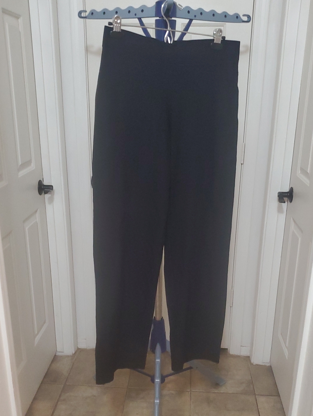 Eileen Fisher Black Minimalist Top